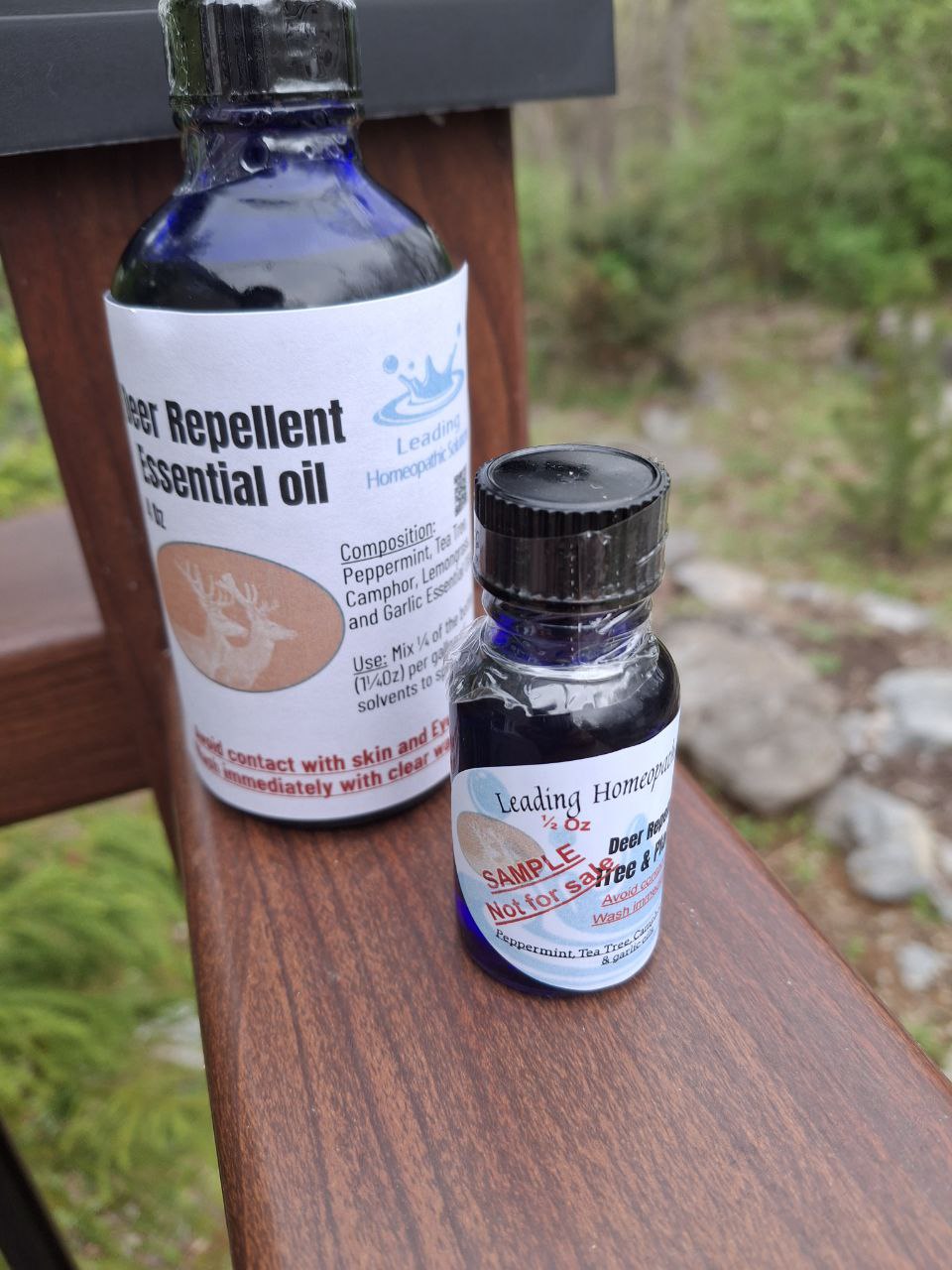 Deer Repellent Essential Oil Blend (4Oz)