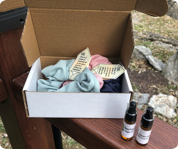 Scrunchies with A Secret - Your Personal Aromatherapy Kit