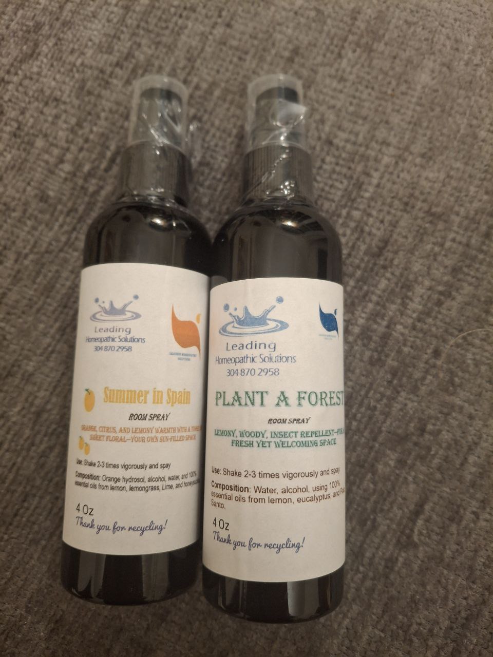 Room Fragrance - Summer in Spain - 4 Oz Spray Bottle